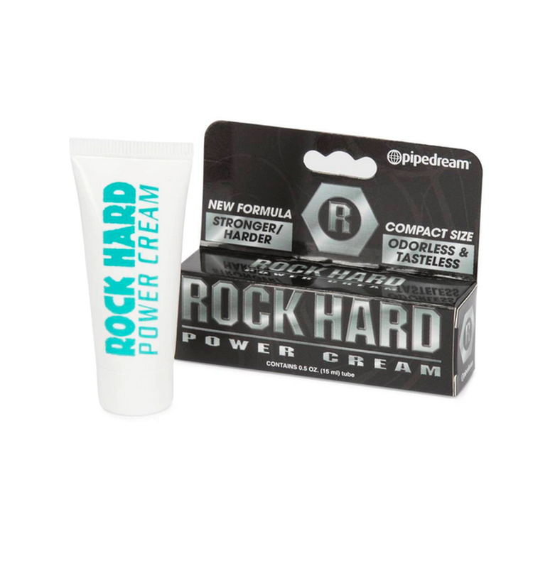 Pipedream Rock Hard Erection Enhancer Power Cream 15ml Delay and Excite Sprays
