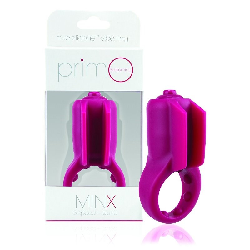 Screaming O Primo Minx Merlot Cock Rings