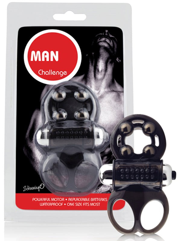 ScreamingO The OMan Challenge Vibrating Cock Rings