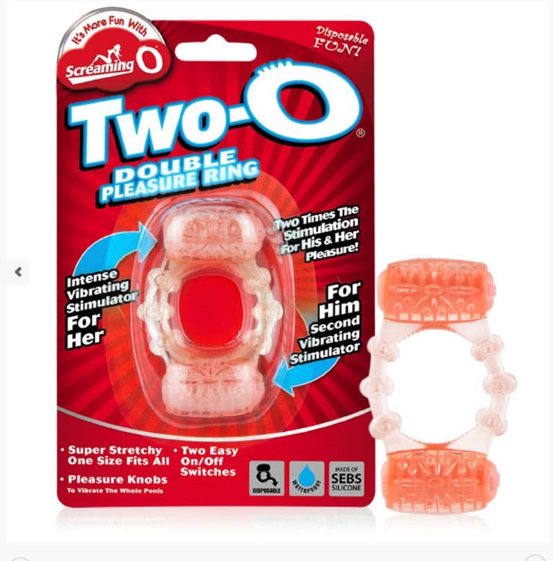 ScreamingO Two O Dual-Motor Pleasure Ring for Satisfying Sex Vibrating Cock Rings