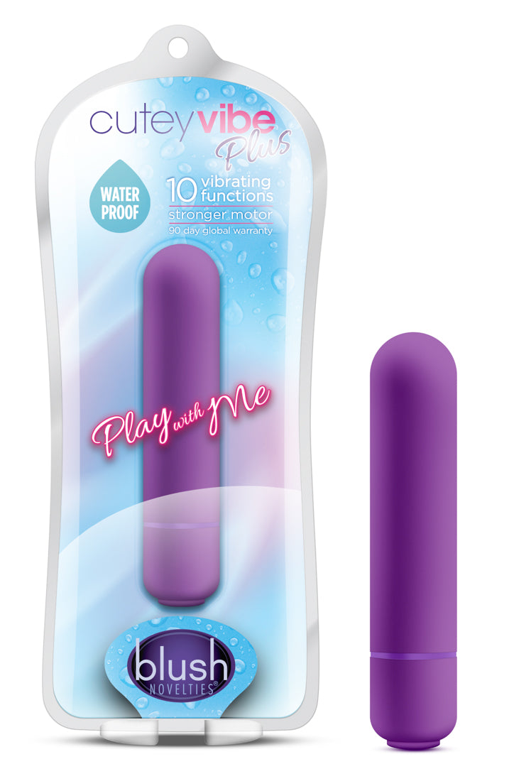 Play with Me Cutey Vibe Plus Multi Function Bullet Vibrator Bullet Vibrators
