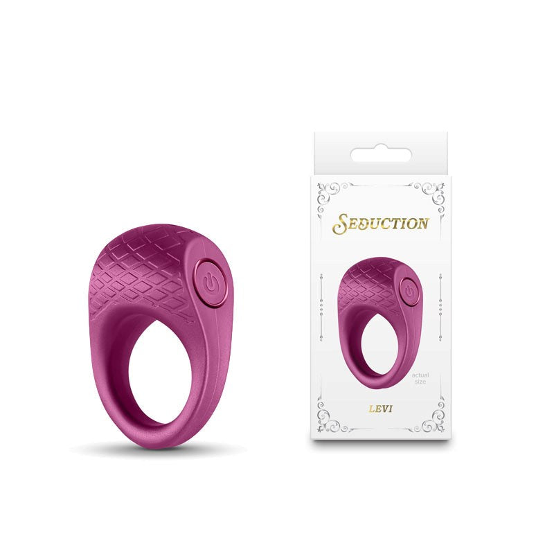 Seduction - Levi Vibrating Pleasure Ring for Unparalleled Satisfaction Cock Rings