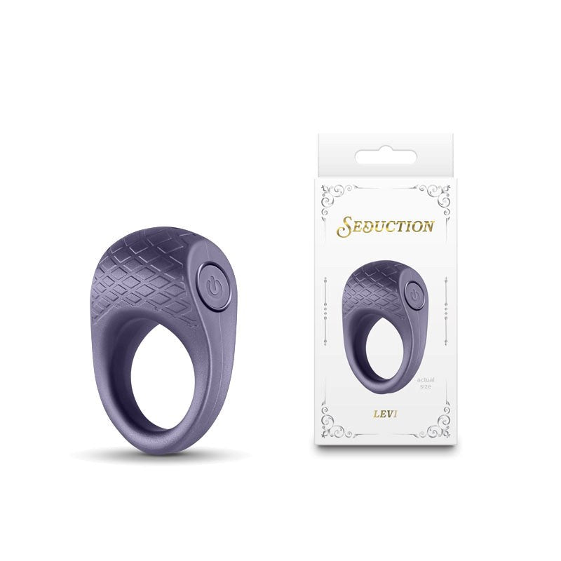 Seduction - Levi Vibrating Pleasure Ring for Unparalleled Satisfaction Cock Rings