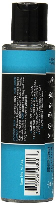 Sensuva Natural Water Based Personal Lubricant Water Based Lubes