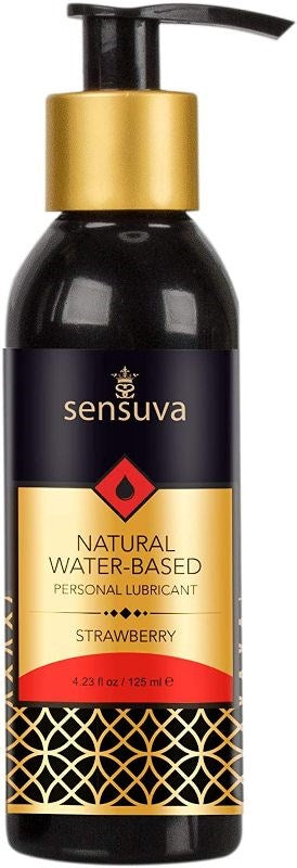 Sensuva Natural Water-Based Personal Moisturizer 125ml Water Based Lubes