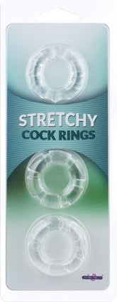 Seven Creations Stretchy Cock Rings 3PK Cock Rings
