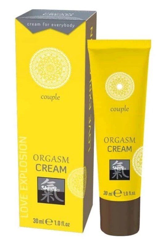 Shiatsu Couple Orgasm Cream 30ml Delay and Excite Sprays