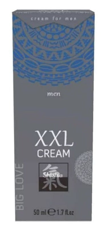 Shiatsu Men XXL Cream 50ml Delay and Excite Sprays