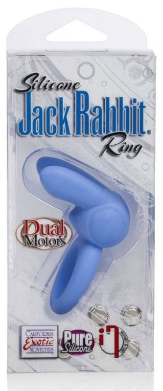 CalExotics Silicone Jack Rabbit Vibrating Cock Ring - Vibrating Cock Rings