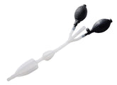 Customizable Pleasure Enhancer - Silicone Anal Catheter by XR Brands Anal Cleansing