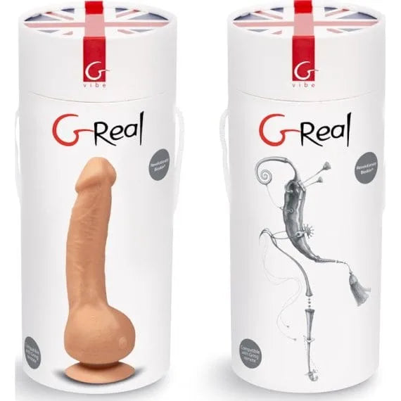 Gvibe Greal Realistic Dildo Flesh With Suction Cup Realistic Dildos