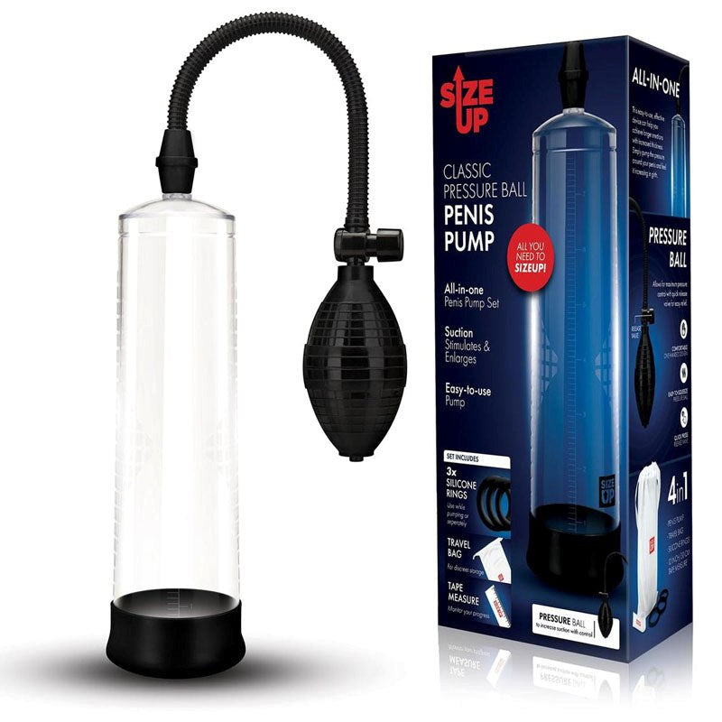 Size Up Classic Ball Pump - Legendary Satisfaction Guaranteed Pumps, Extenders and Sleeves