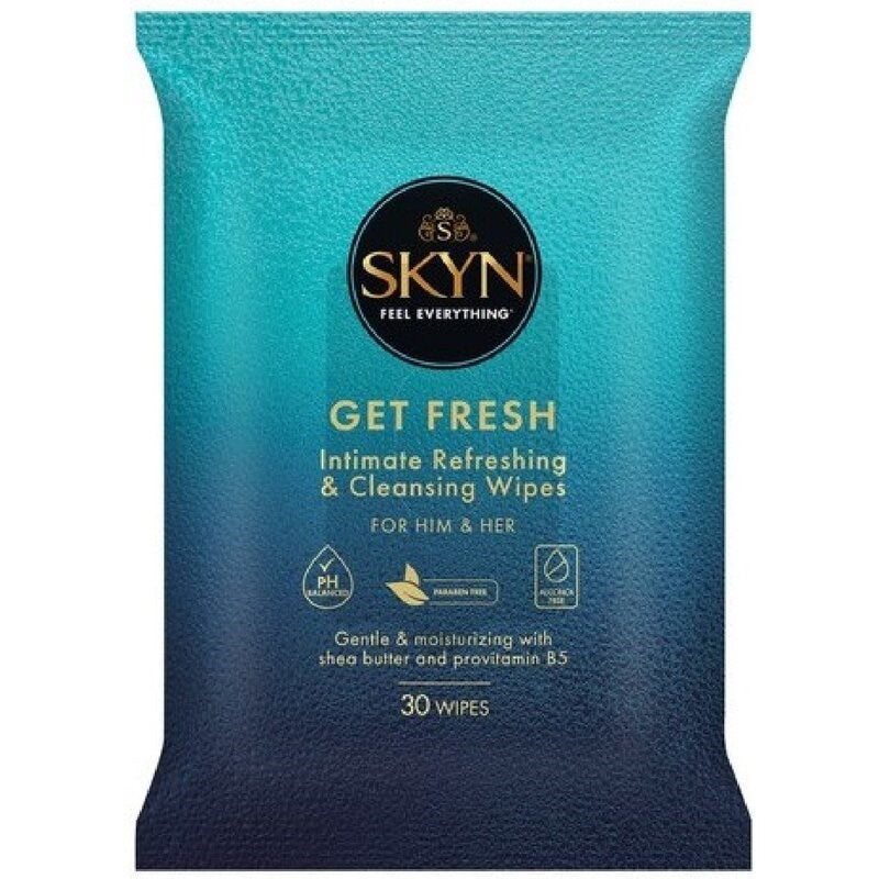 Skyn Get Fresh Intimate Refreshing and Cleansing Wipes Adult Toy Cleaner