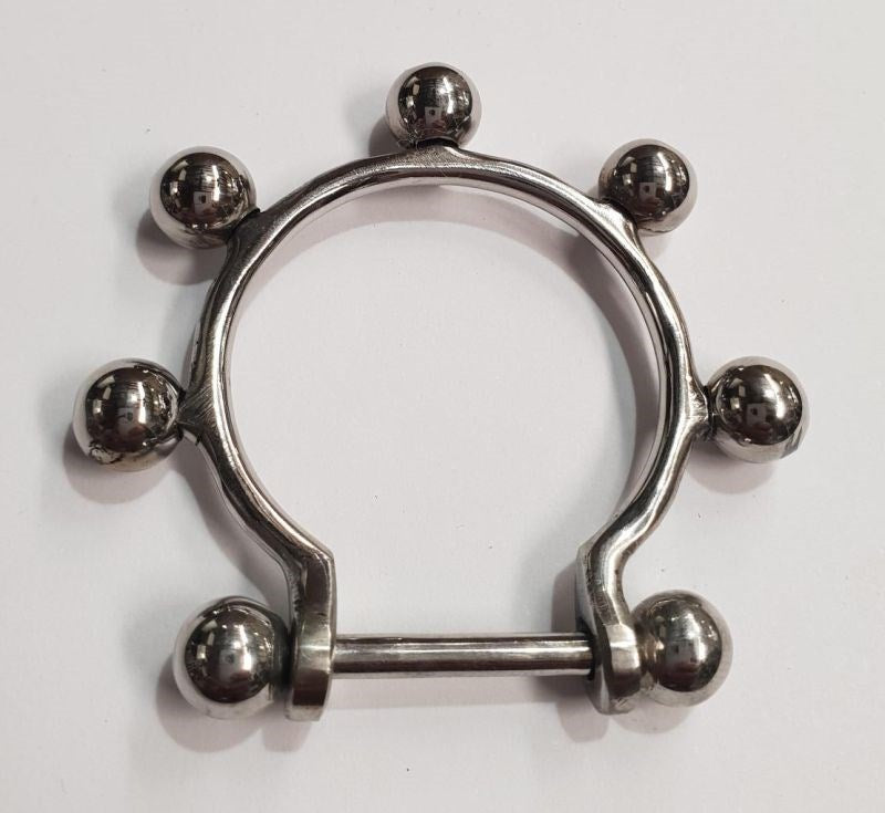 SoGou Frenulum Loop With 7 Barbells Cock Rings