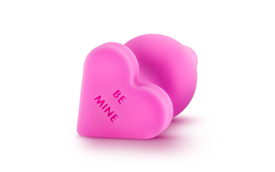 Play With Me Naughty Candy Heart Shaped Be Mine Silicone Butt Plug Butt Plugs