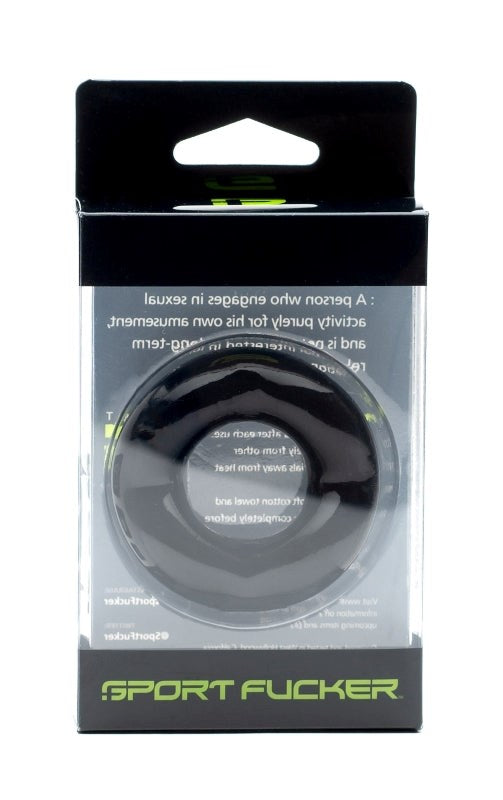 Sport Fucker Revolution Ring Black Cock Rings