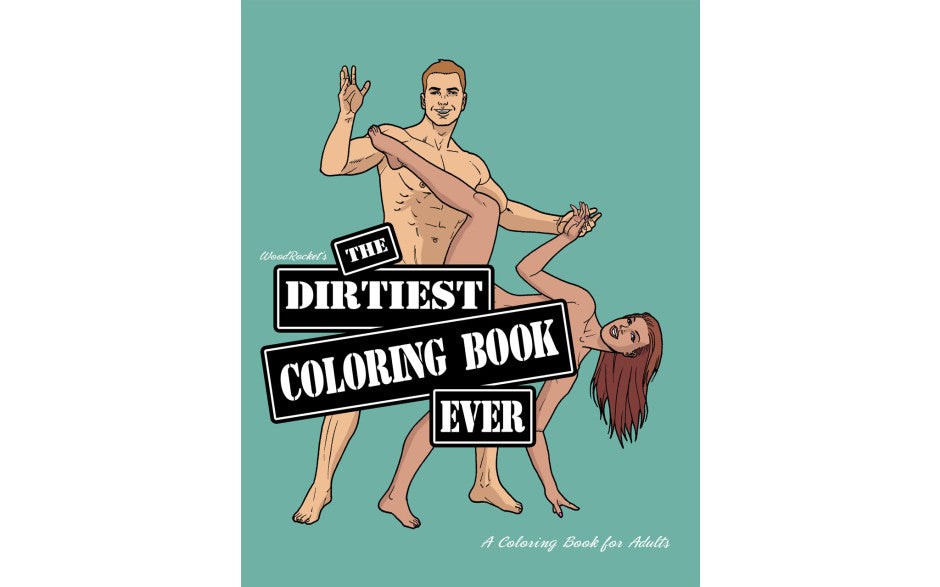 Wood Rocket The Dirtiest Colouring Book Ever Party Gifts and Novelties