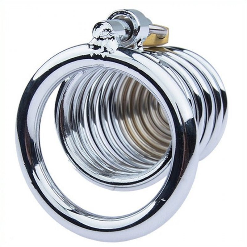 BDStyle Spring Cock Cage - Secure and Comfortable Play Male Chastity