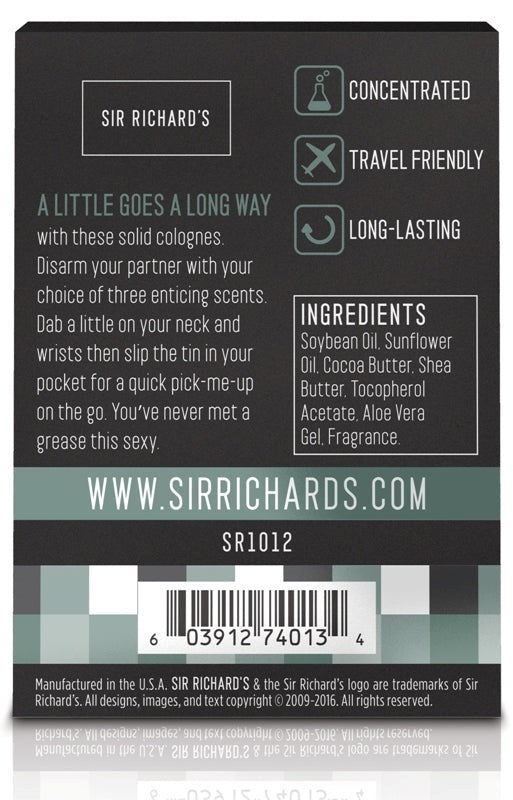 Sir Richards Slick Dicks Guy Grease Vigor Sex Pheromone Delay and Excite Sprays