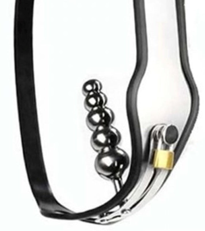 Steel Female Chastity Belt With Plug Male Chastity