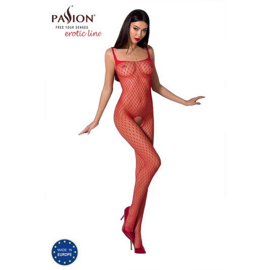 Passion Lingerie Stylish Fine Mesh Bodystocking BS071 One Size - Body Stockings