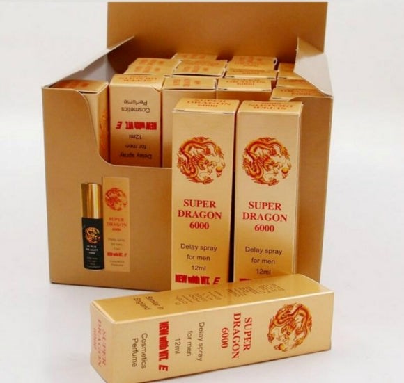 Super Dragon 6000 Male Delay Spray Delay and Excite Sprays
