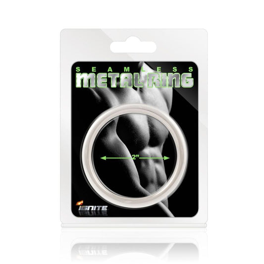 SI Novelties Seamless Metal Mens Cock Rings - Cock Rings