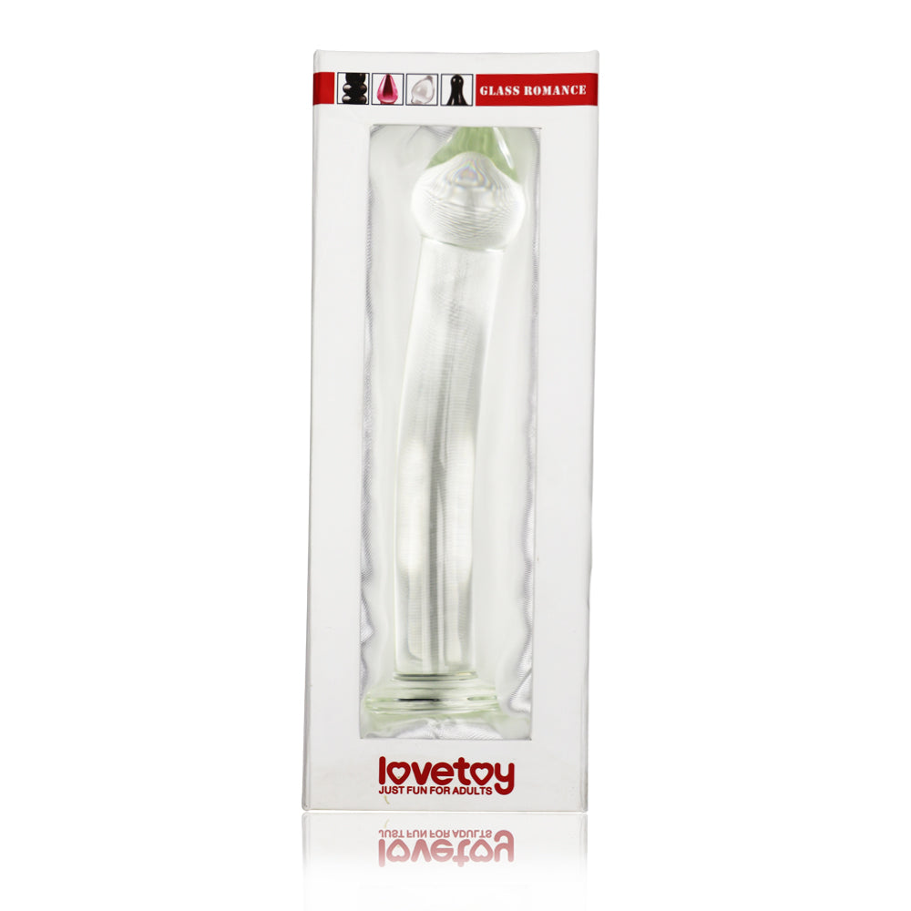 Glass Romance 3 Realistic 7.5 Inch Glass Dong Glass Sex Toys