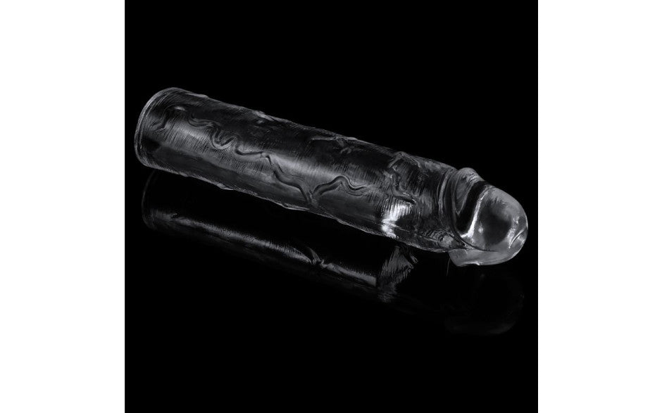 Lovetoy Clear Penis Extender Sleeve Plus 2 Inch Penis Sleeves and Extenders