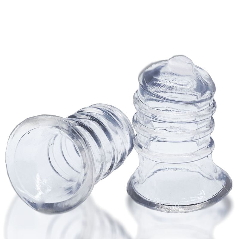 Hunkyjunk ELONG Wide Base TPR Nipsucker Nipple and Clit Clamps