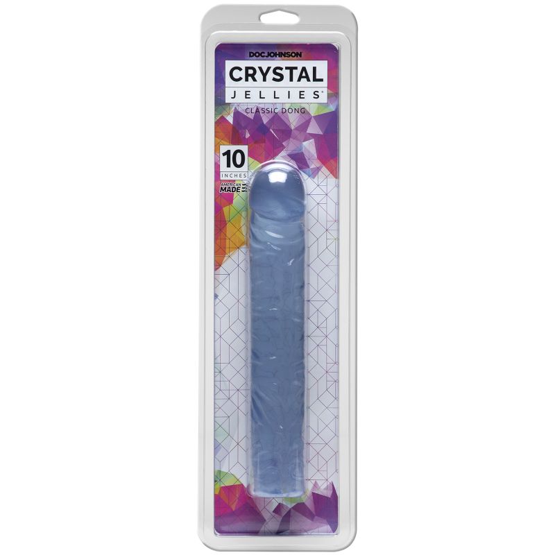 Crystal Jellies 10 Inch Realistic Classic Dong Realistic Dildos