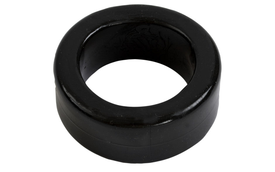 Titanmen Extra Thick Stretchy Cock Ring Black Stretchy Cock Rings