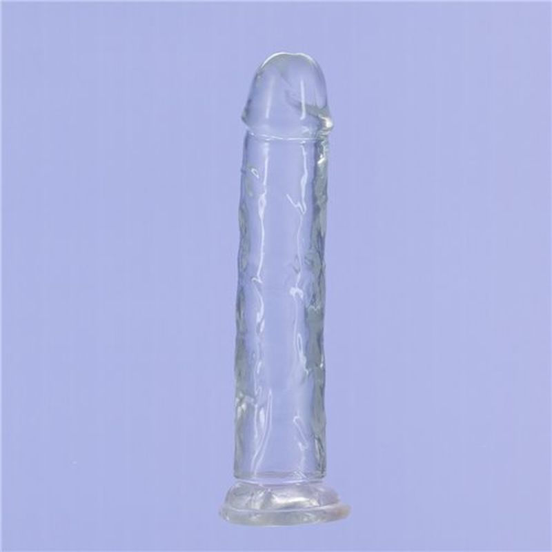 Addiction Crystal Realistic Dong Straight Clear Realistic Dildos