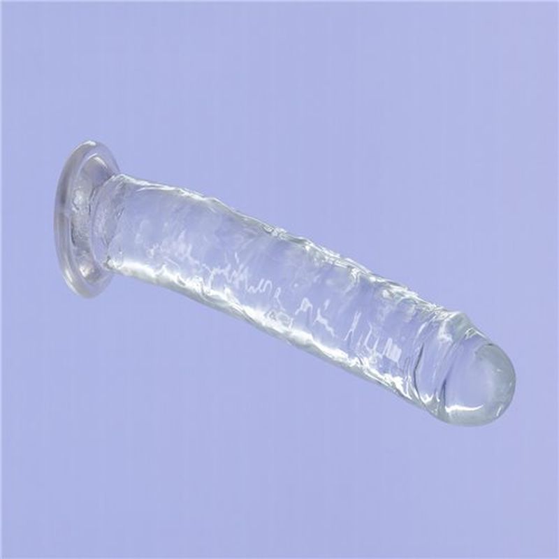 Addiction Crystal Realistic Dong Straight Clear Realistic Dildos