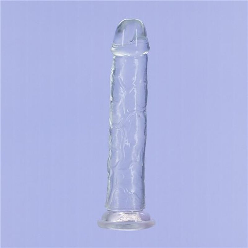 Addiction Crystal Realistic Dong Straight Clear Realistic Dildos