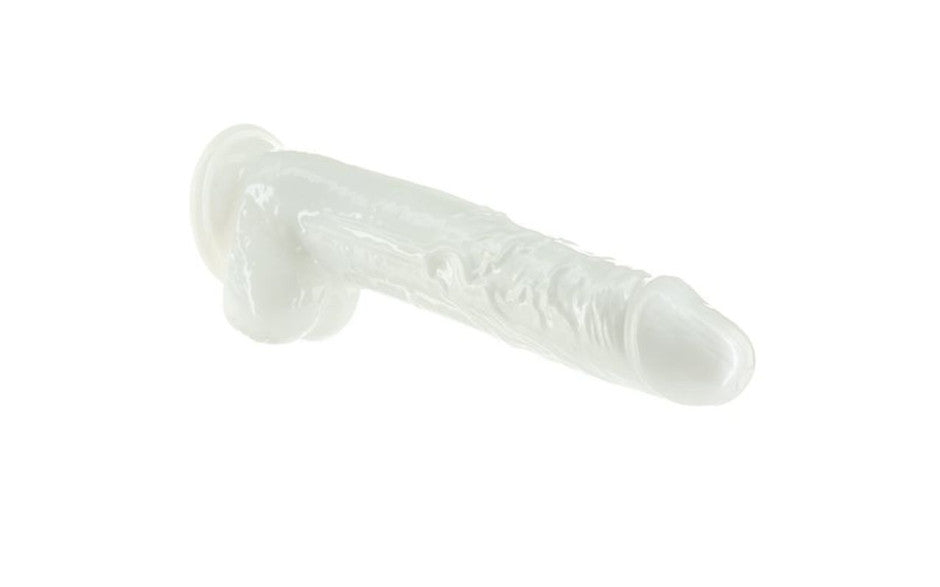 Addiction Pearl Suction Cup Realistic Dildo 8.5 Inch Pearl White Realistic Dildos