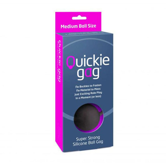 Creative Conceptions Quickie BDSM Play Gag Medium Ball - Bondage Gags and Bits