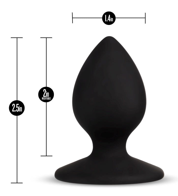 Temptasia Slut Plug Black Butt Plugs