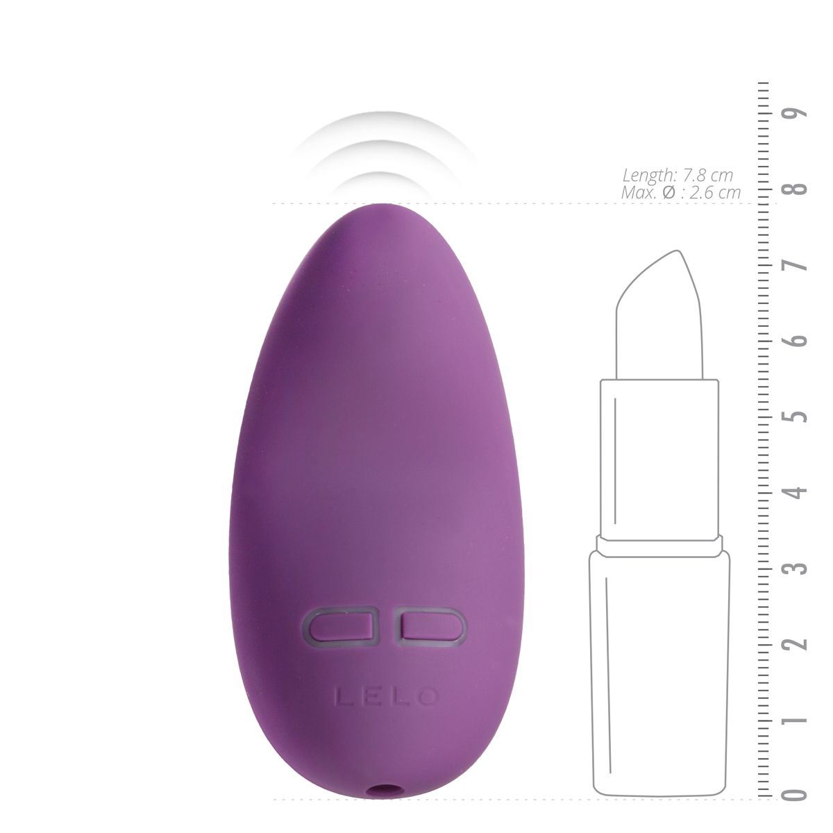Lelo Lily 2 Handheld Scented Clitoral Massager Luxury Sex Toys