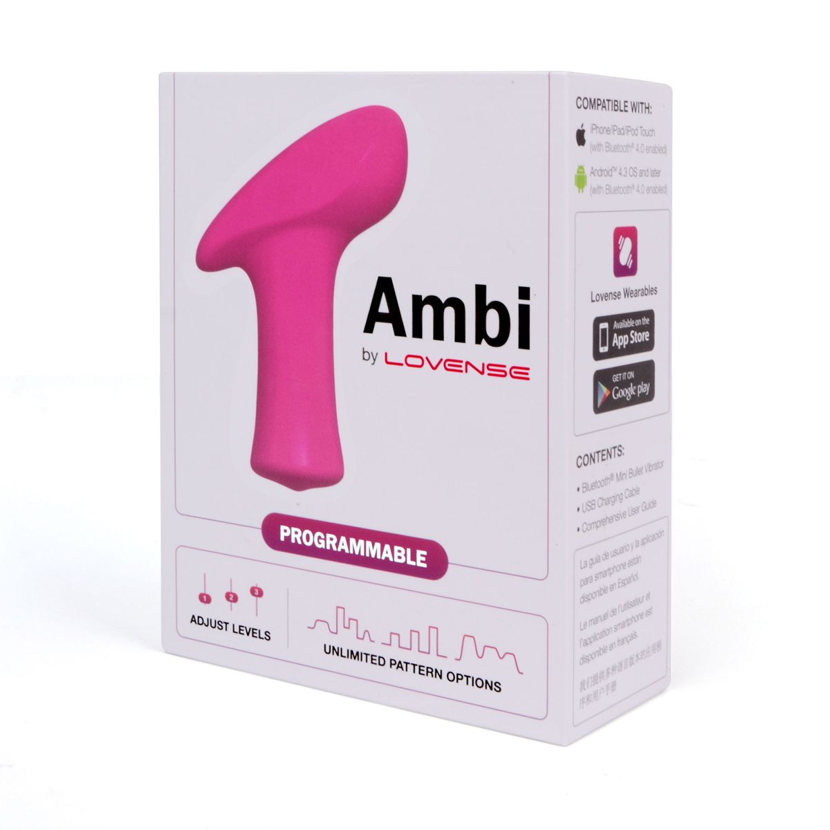 Lovense Ambi Mobile App Controlled Small Bullet Vibrator Remote Control Vibrators