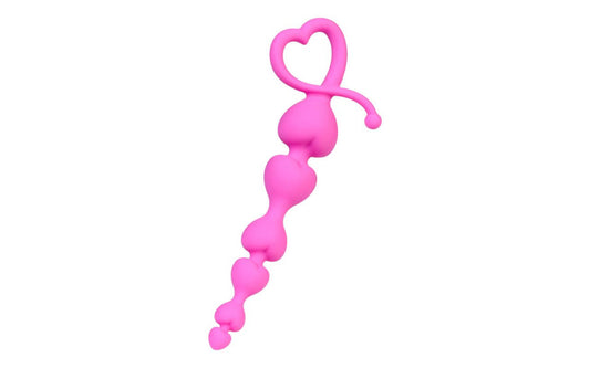 ToDo Sweety Silicone Anal Chain Pink - Anal Beads and Balls
