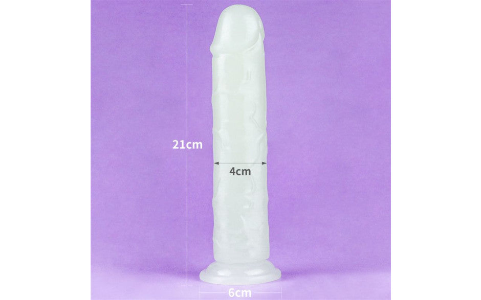 Lovetoy Lumino Play Suction Cup Realistic Dildo 8 Inch Realistic Dildos