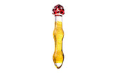 Sexus Glass Dildo 20.5cm Yellow & Red Glass Sex Toys