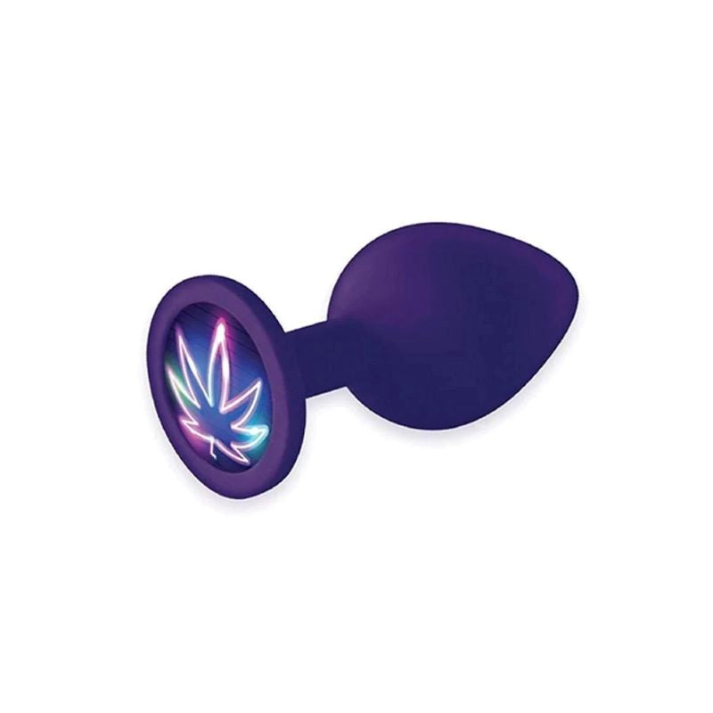 The 9's Booty Talk - Neon Leaf Adventure Butt Plugs