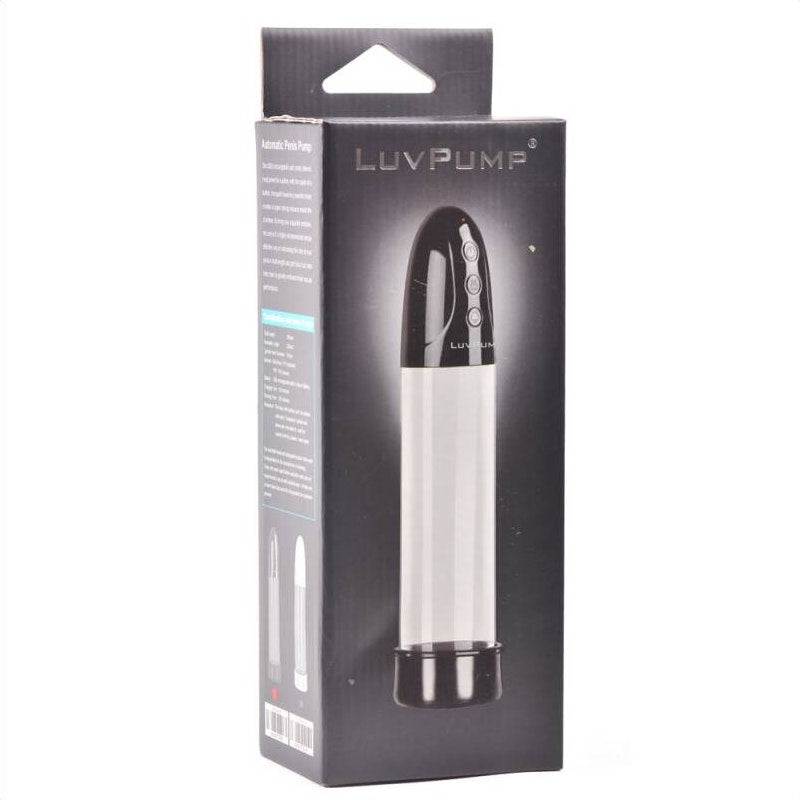 LuvPump Premium Rechargeable Suction Penis Pump With Sleeve & Donut Penis Pumps And Stretchers