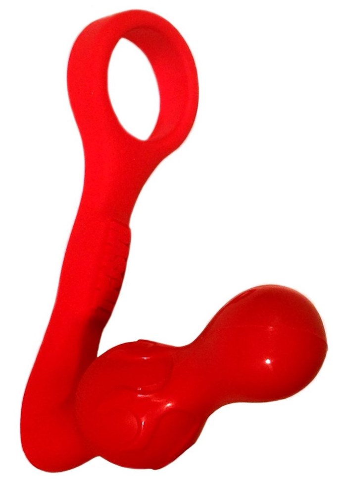 The Clencher Red Stretchy Cock Rings