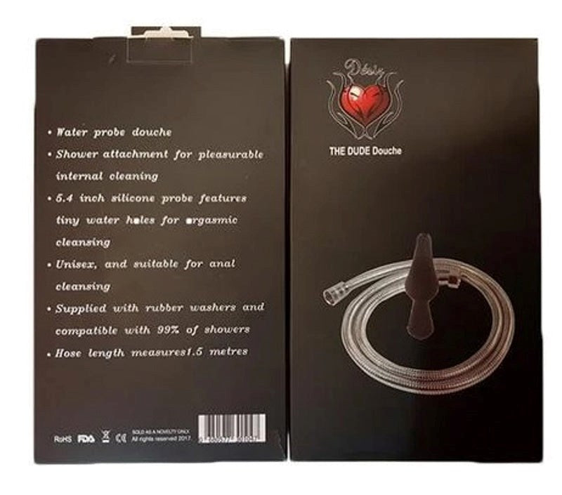 Desir's Refreshing Silicone Douche - Elevate Your Intimate Care Anal Cleansing