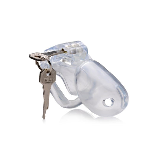 Master Series Clear Captor Male Chastity Cage - Male Chastity