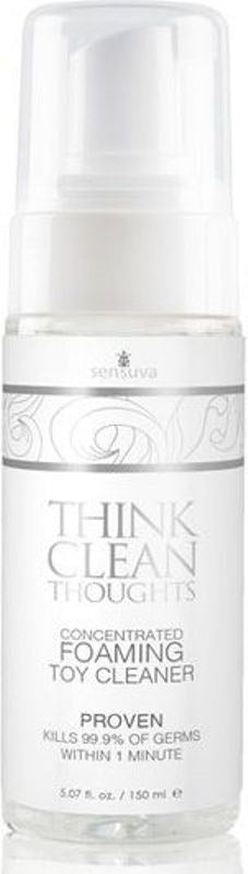 Think Clean Thoughts Foaming Toy Cleaner 150ml Adult Toy Cleaner