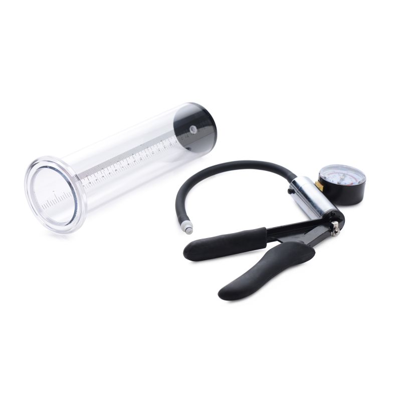 Size Matters Mens Penis Pump Kit with Cylinder Penis Pumps And Stretchers